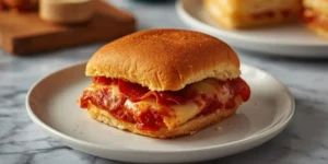 Golden Pepperoni Pizza Grilled Cheese Sliders