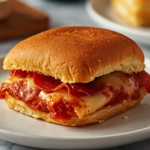 pepperoni pizza grilled cheese sliders recipe