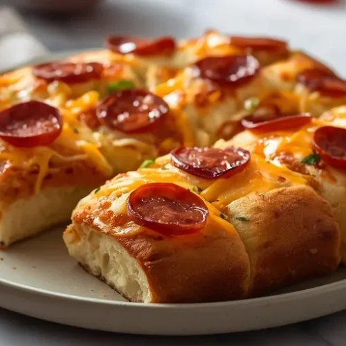 pepperoni pull apart pizza bread recipe