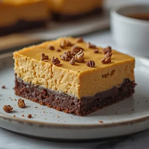 pumpkin cheesecake brownie bars recipe