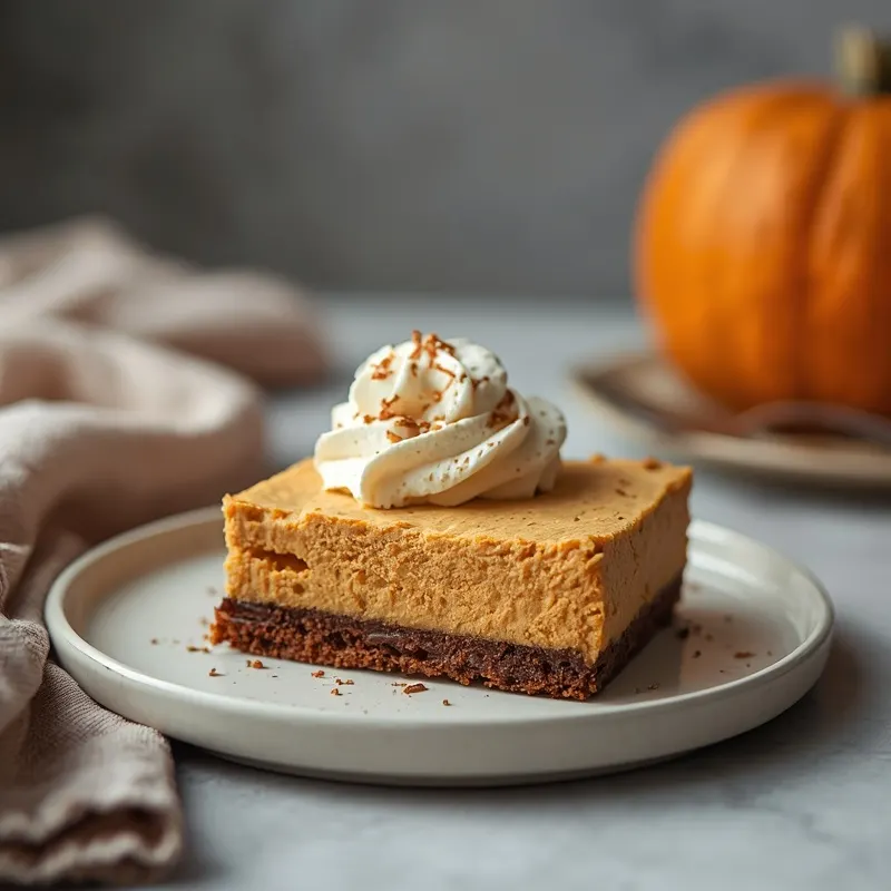 Creamy Pumpkin Cheesecake Brownie Bars Creamy Pumpkin Cheesecake Brownie Bars