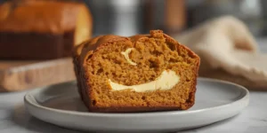Soft Pumpkin Cream Cheese Banana Bread