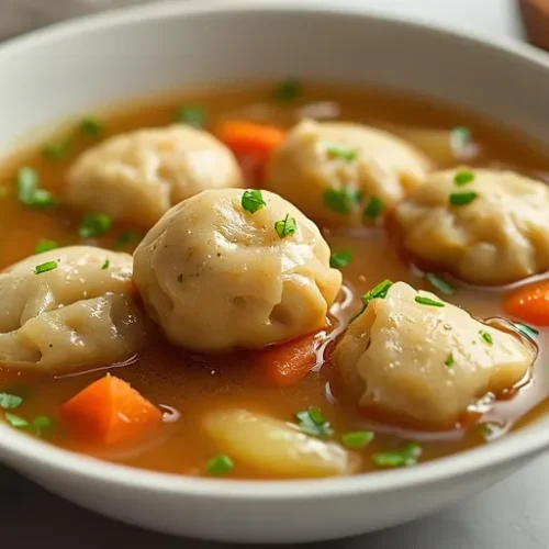 vegan cabbage dumpling soup recipe