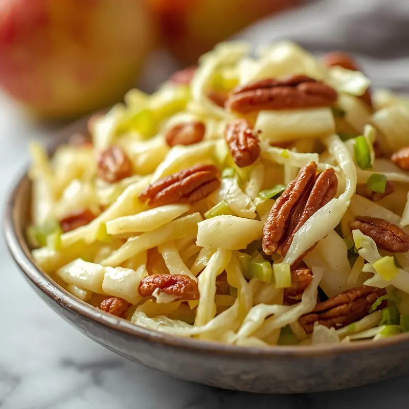 Fresh Apple Pecan Cabbage Slaw Fresh Apple Pecan Cabbage Slaw