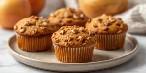 Soft Apple Pumpkin Streusel Muffins