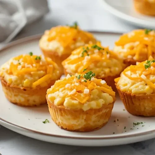 cheesy corn casserole bites recipe