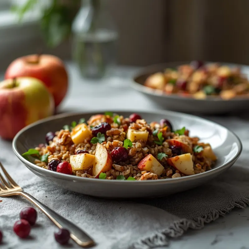 Fresh Cranberry Apple Wild Rice Salad Fresh Cranberry Apple Wild Rice Salad