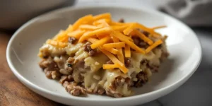 Creamy Beef and Wild Rice Casserole