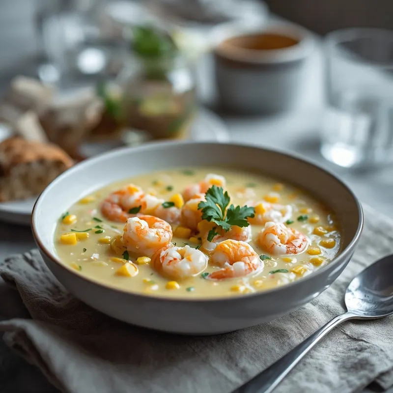 Creamy Shrimp and Corn Chowder Creamy Shrimp and Corn Chowder