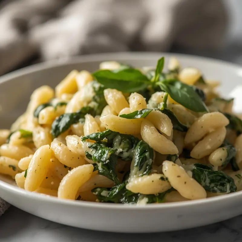 Creamy Spinach Artichoke Orzo Bake Creamy Spinach Artichoke Orzo Bake