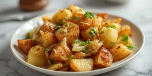 Crispy Cabbage and Potato Skillet