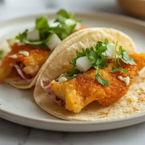 crispy fish and roasted cabbage tacos recipe