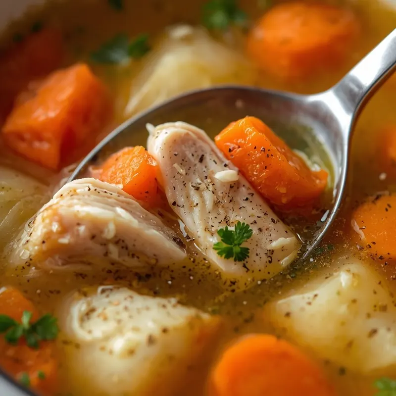 easy chicken soup step 1