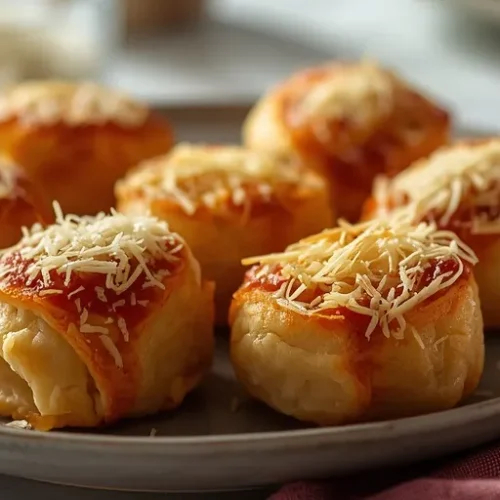 garlic parmesan pizza rolls recipe