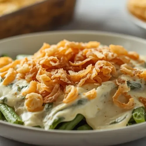 green bean casserole dip recipe