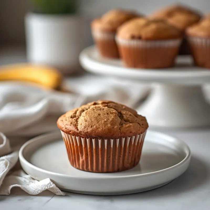 Soft Maple Cinnamon Banana Muffins Soft Maple Cinnamon Banana Muffins