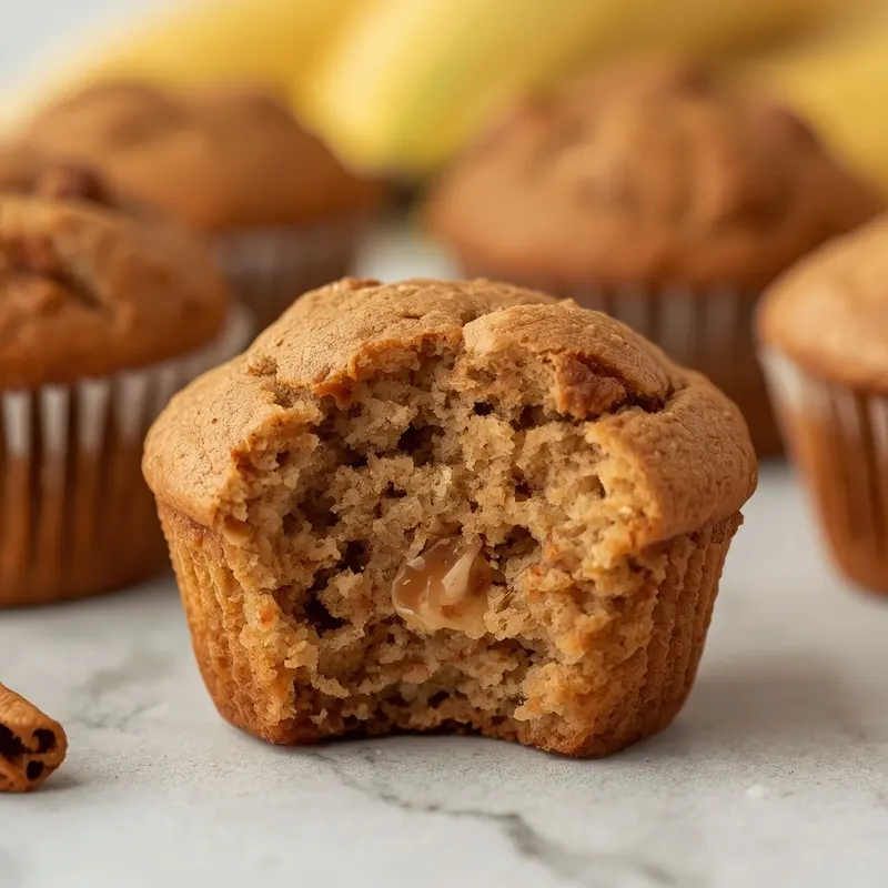 Soft Maple Cinnamon Banana Muffins Soft Maple Cinnamon Banana Muffins