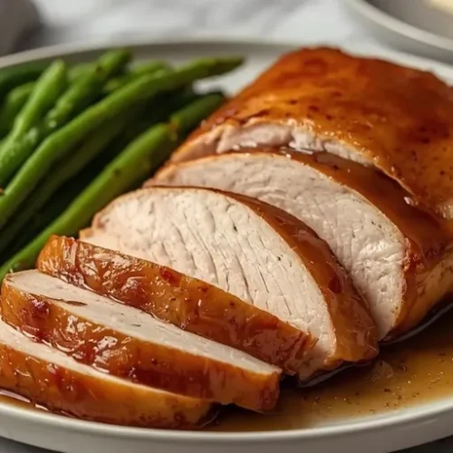 maple garlic turkey breast slow cooker recipe