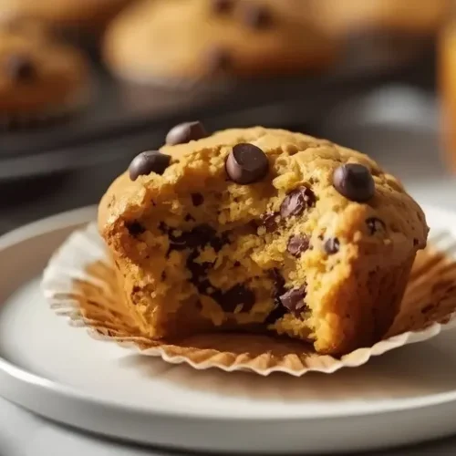 pumpkin chocolate chip protein muffins recipe