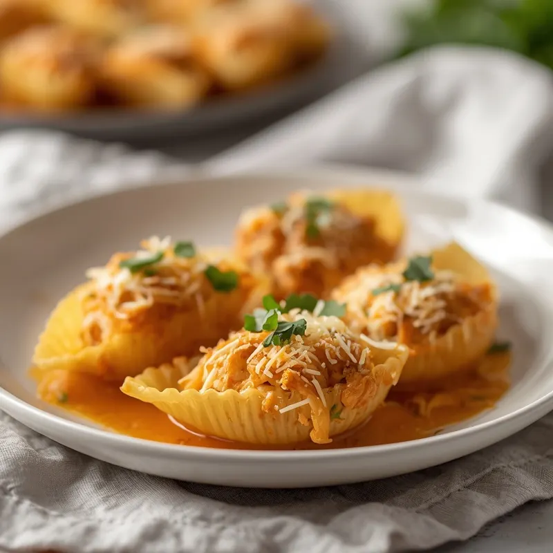 Creamy Pumpkin Ricotta Stuffed Shells Creamy Pumpkin Ricotta Stuffed Shells