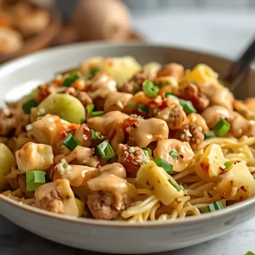 roasted cabbage peanut noodle bowls recipe