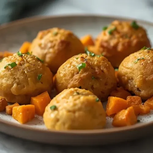 vegan butternut chickpea dumpling bake recipe