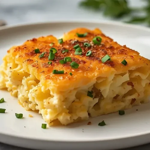 cheesy cauliflower casserole recipe