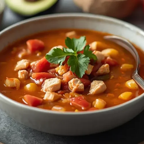 chicken fajita soup recipe
