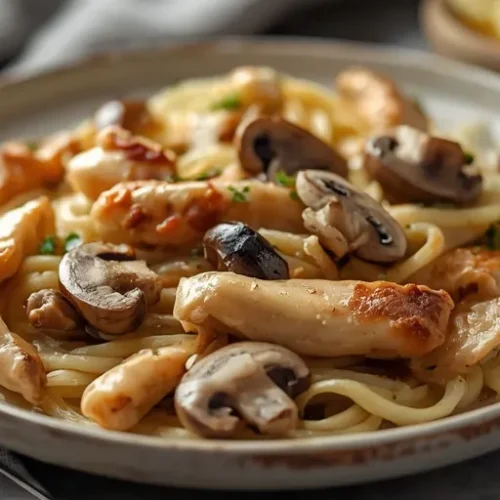 chicken mushroom stroganoff recipe