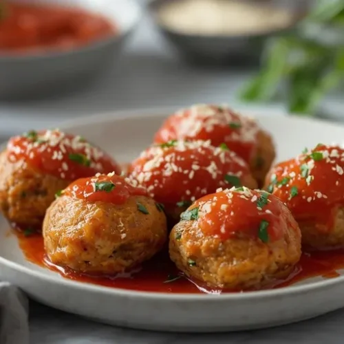 chicken parmesan meatballs recipe