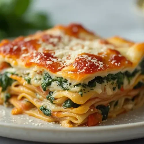 chicken spinach lasagna recipe