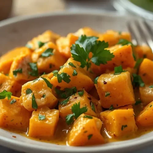 chicken sweet potato curry recipe