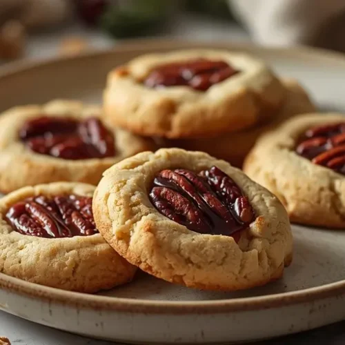 cranberry pecan thumbprint cookies recipe