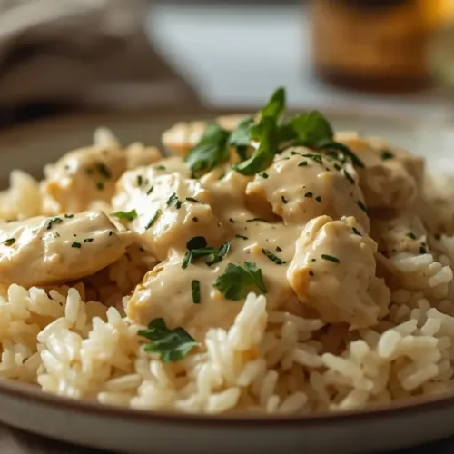 creamy chicken and rice recipe