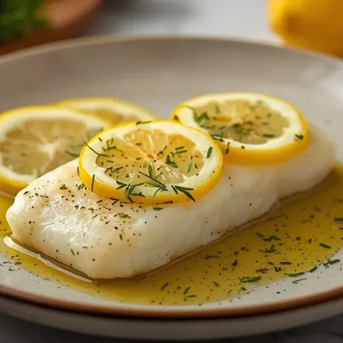 lemon herb baked cod recipe