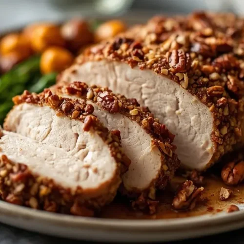 maple pecan crusted turkey tenderloin recipe