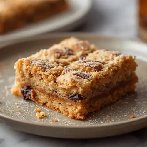 maple pecan snickerdoodle bars recipe
