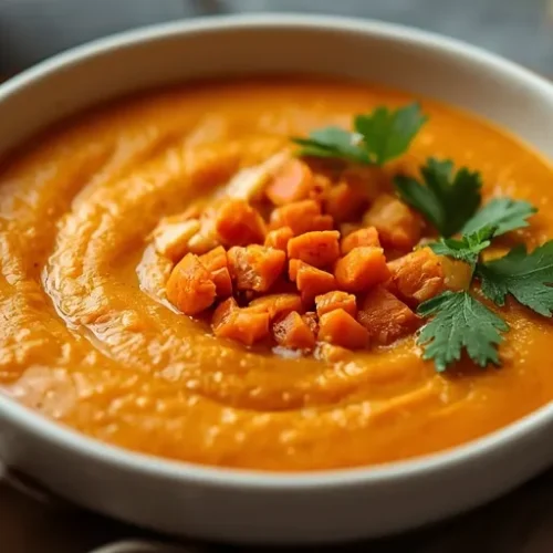 roasted carrot white bean soup recipe