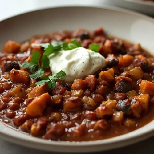 smoky pumpkin red lentil chili recipe