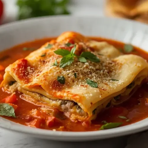 vegetarian lasagna soup recipe